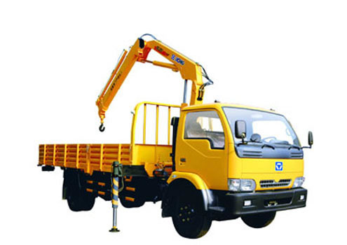 Truck Mounted Crane with Foldable Arm