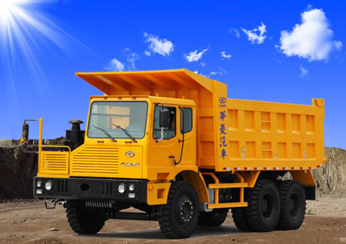 Mining dump truck