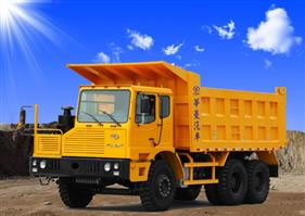 Mining dump truck